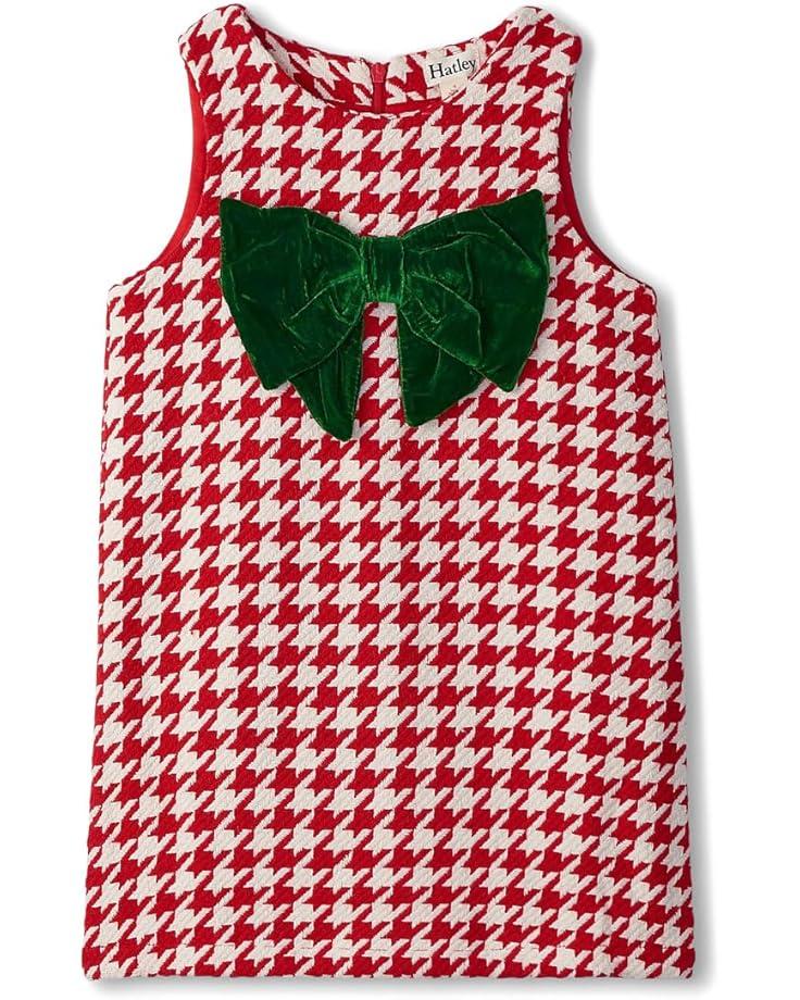 Hatley Kids Big Bow Houndstooth Dress (Toddler/Little Kid/Big Kid)