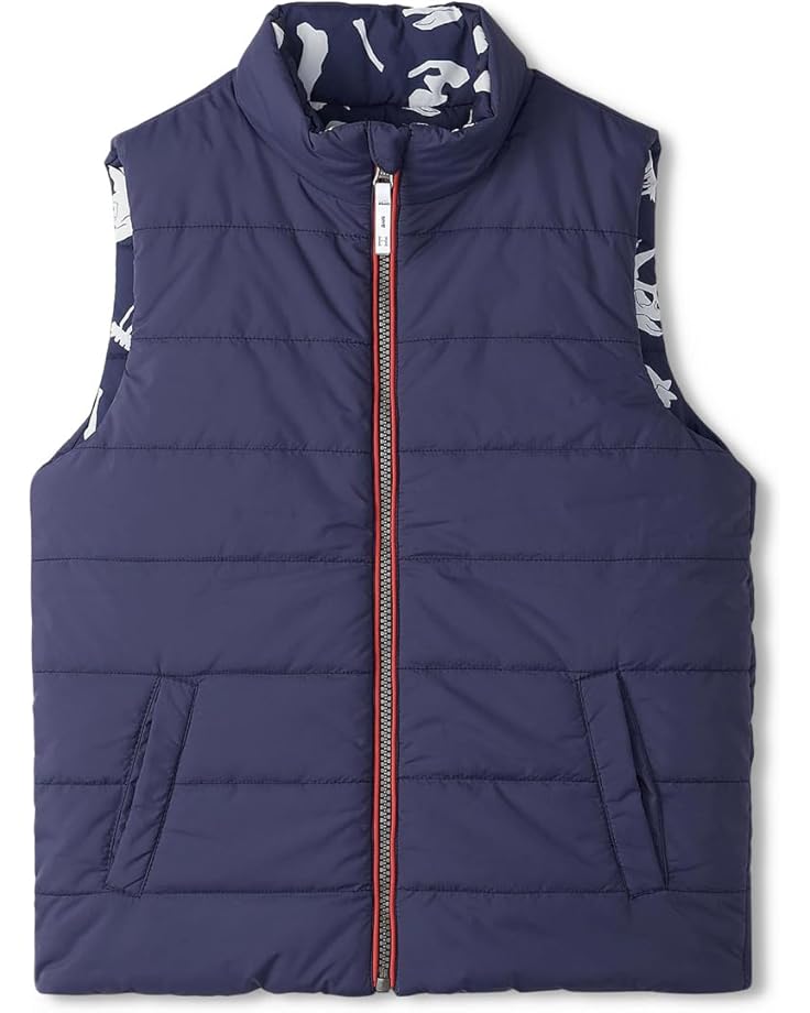 6pm Hatley Kids Dino Fossils Reversible Quilted Vest (Toddler/Little Kid/Big Kid)
