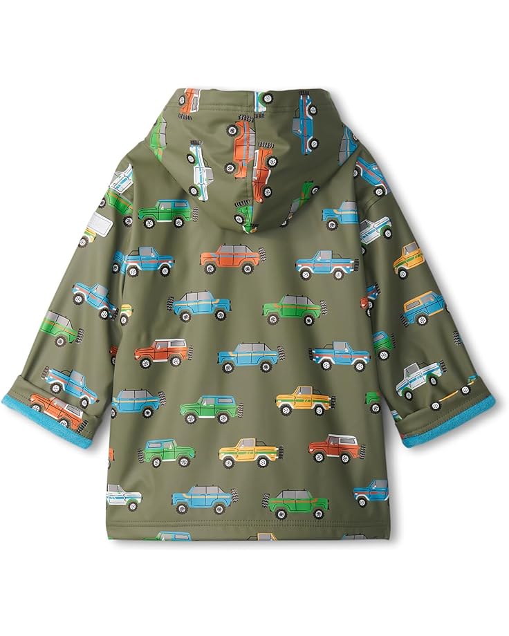 Hatley Kids Off Roading Zip Up Rain Jacket (Toddler/Little Kid/Big Kid)