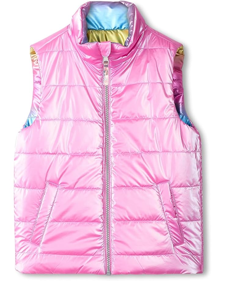 6pm Hatley Kids Rainbow Shine Reversible Quilted Vest (Toddler/Little Kid/Big Kid)
