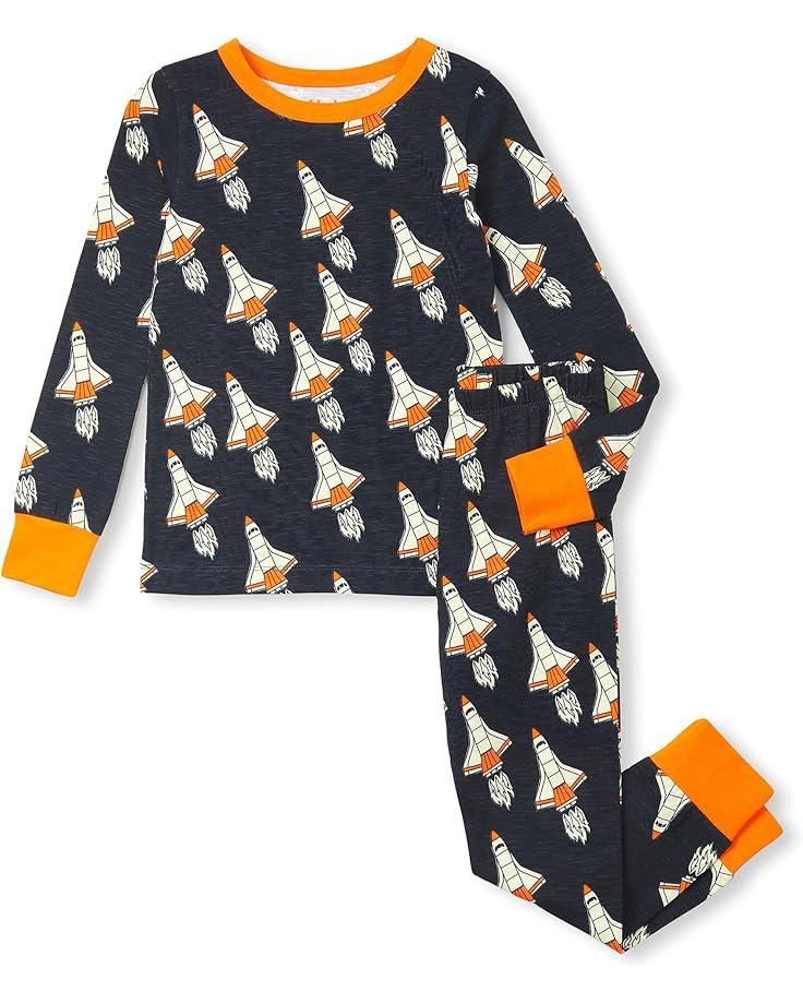 Hatley Kids Space Shuttle Stretch Cotton Pajama Set (Toddler/Little Kid/Big Kid)