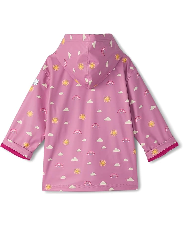 Hatley Kids Sun Charms Zip-Up Rain Jacket (Toddler/Little Kid/Big Kid)