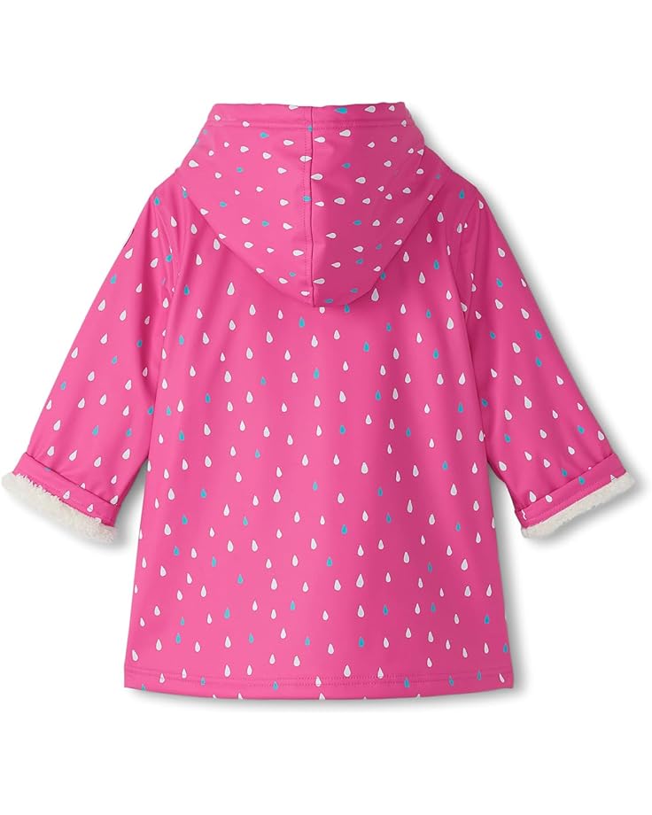Hatley Kids Tiny Dots Colour Changing Sherpa Lined Splash Jacket (Toddler/Little Kid/Big Kid)