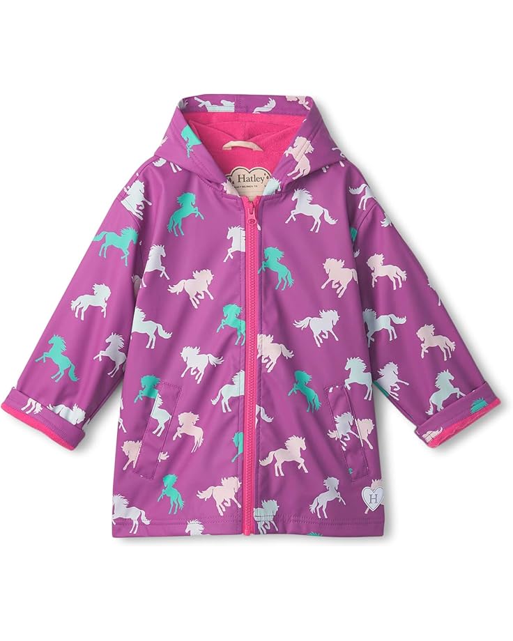 6pm Hatley Kids Zip Up Rain Jacket (Toddler/Little Kid/Big Kid)