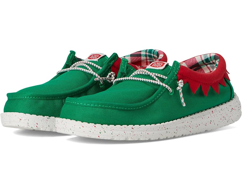 6pm Hey Dude Kids Wally Holiday Elf (Little Kid/Big Kid)