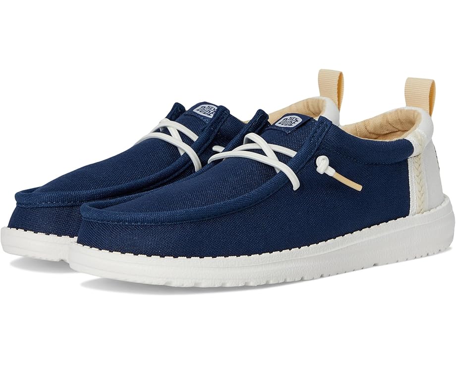 6pm Hey Dude Kids Wally Summer Linen (Little Kid/Big Kid)
