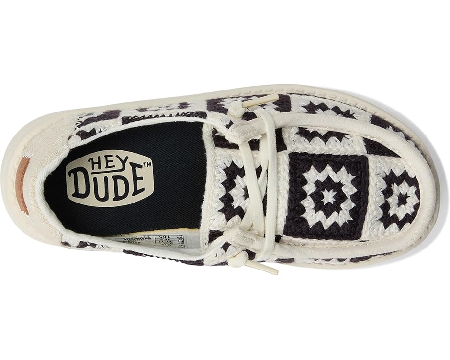 6pm Hey Dude Kids Wendy Cottage Crochet (Little Kid/Big Kid)