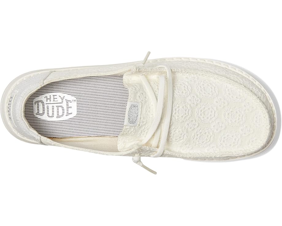6pm Hey Dude Kids Wendy Eyelet Lace (Little Kid/Big Kid)