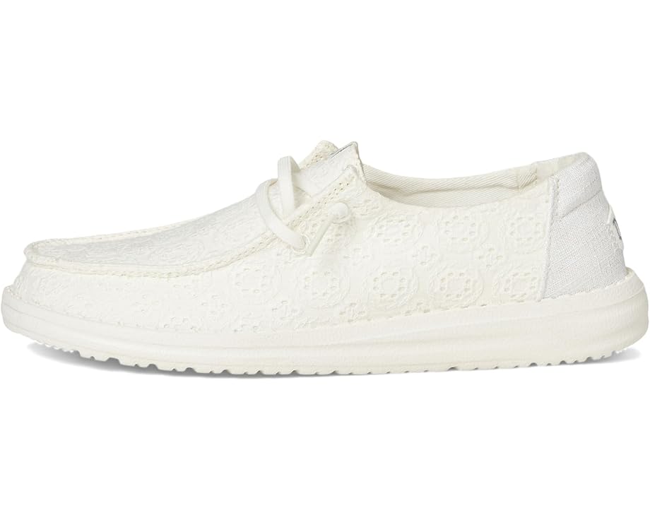 6pm Hey Dude Kids Wendy Eyelet Lace (Little Kid/Big Kid)