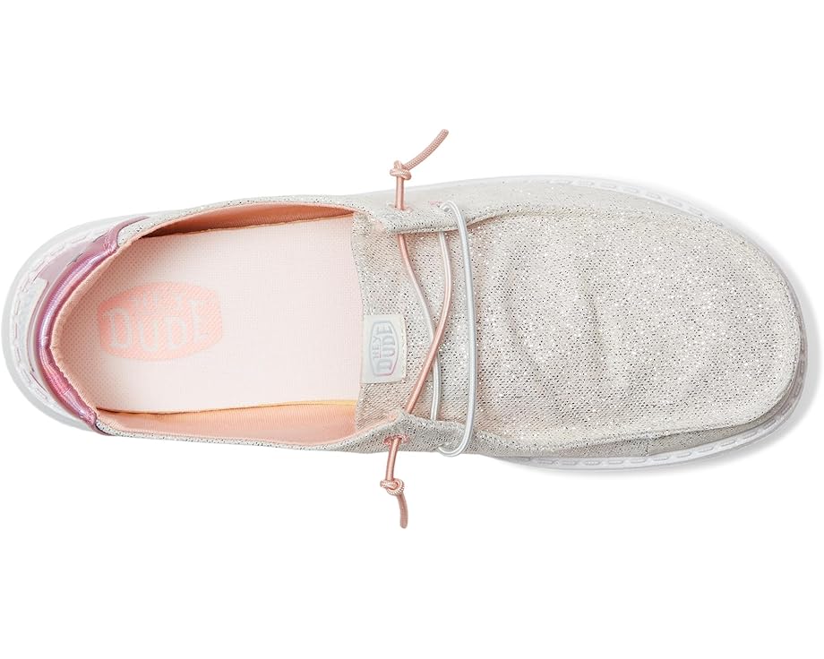 6pm Hey Dude Kids Wendy Iridescent Star (Little Kid/Big Kid)