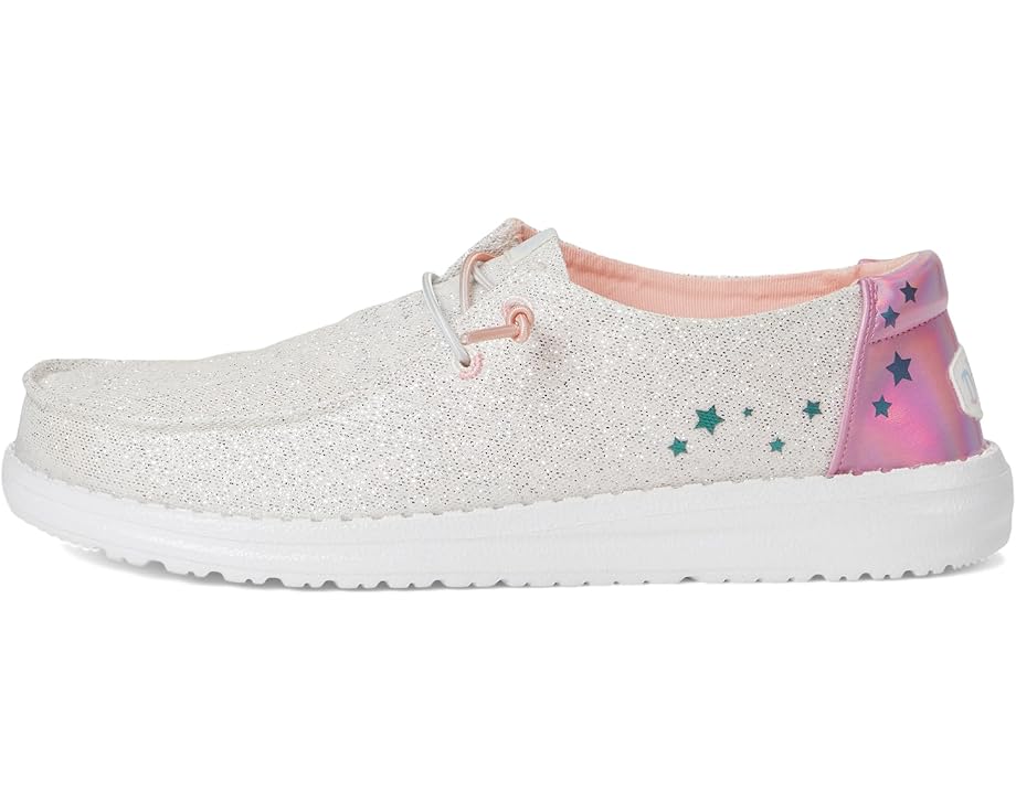 6pm Hey Dude Kids Wendy Iridescent Star (Little Kid/Big Kid)