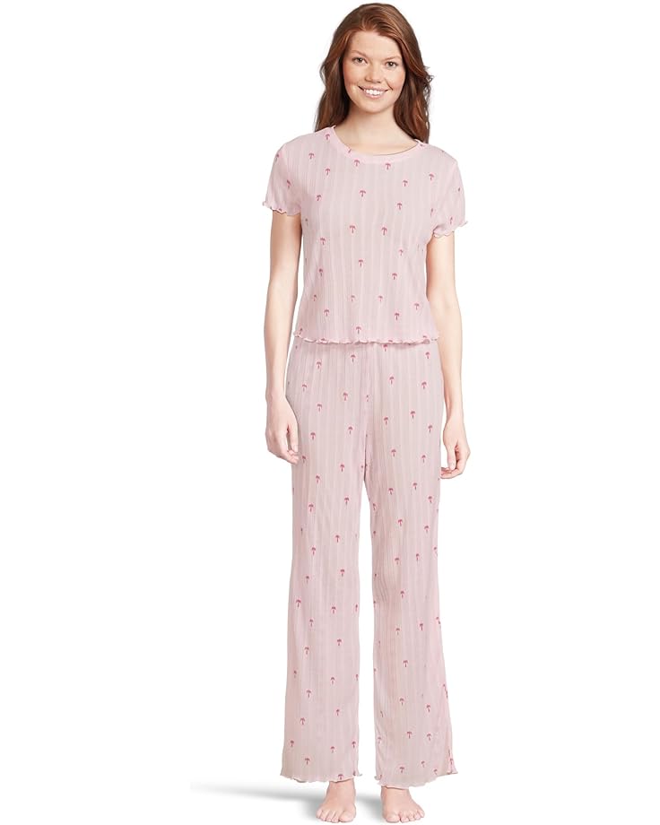 Honeydew Intimates Somewhere Sunny Tee Pant Set Women's