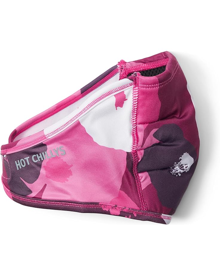 6pm Hot Chillys Micro Elite Chamois Print Half Mask