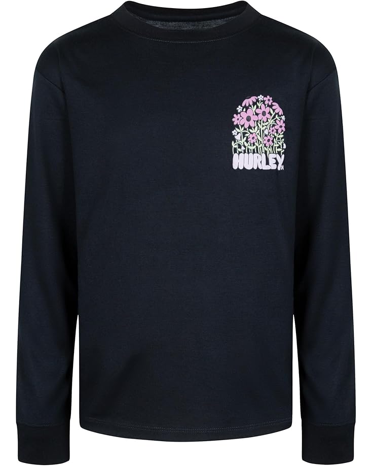 Hurley Kids Flowers Grow Long Sleeve Tee (Big Kid)