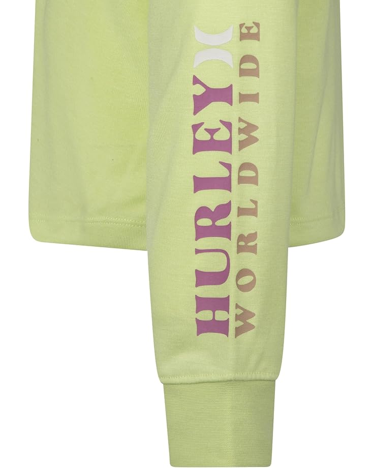Hurley Kids Sunset Cutout Long Sleeve Tee (Big Kid)