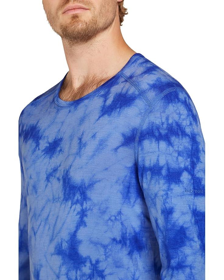 Icebreaker Merino 200 Oasis Long Sleeve Crewe Cloud Dye Men's