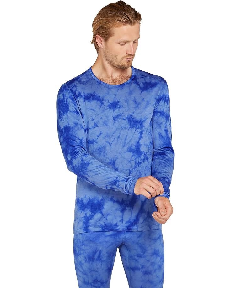 Icebreaker Merino 200 Oasis Long Sleeve Crewe Cloud Dye Men's