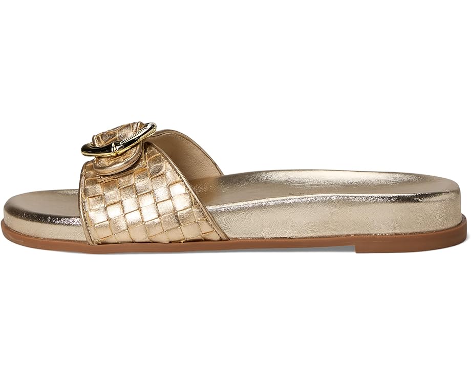 6pm Jack Rogers Essex Slide - Embossed Metallic Leather Women's