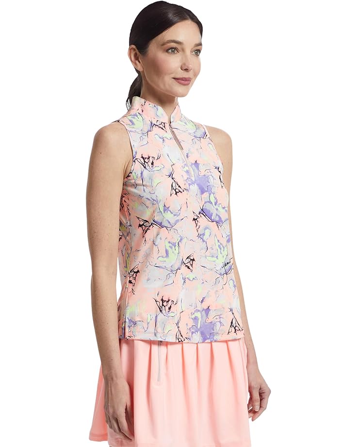 Jamie Sadock Crackle Print Sleeveless Top Women's