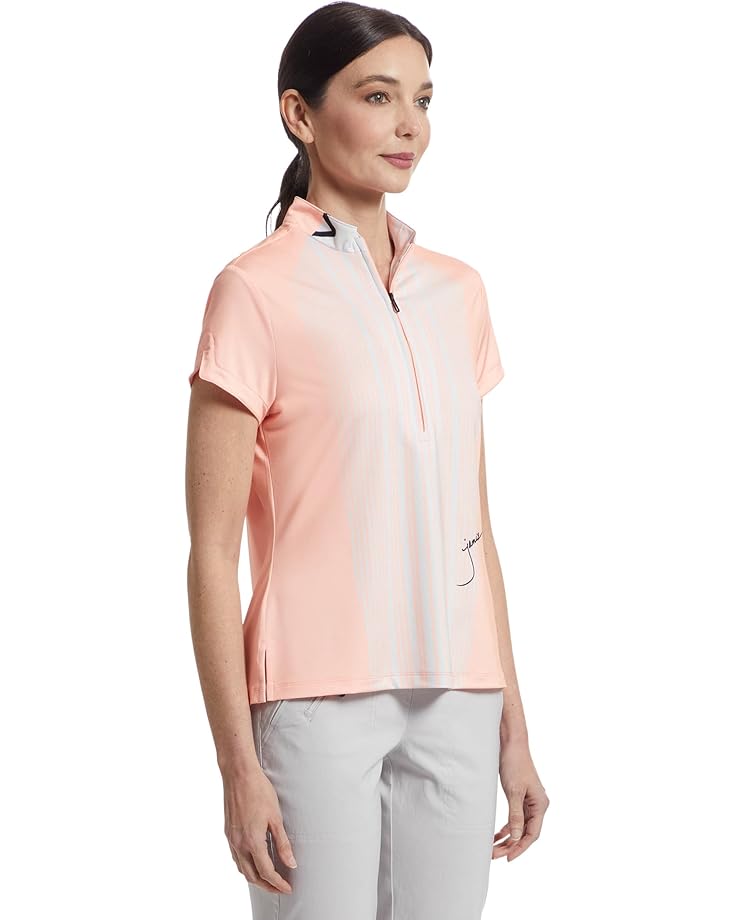Jamie Sadock Stripe Hype Short Sleeve Top Women's
