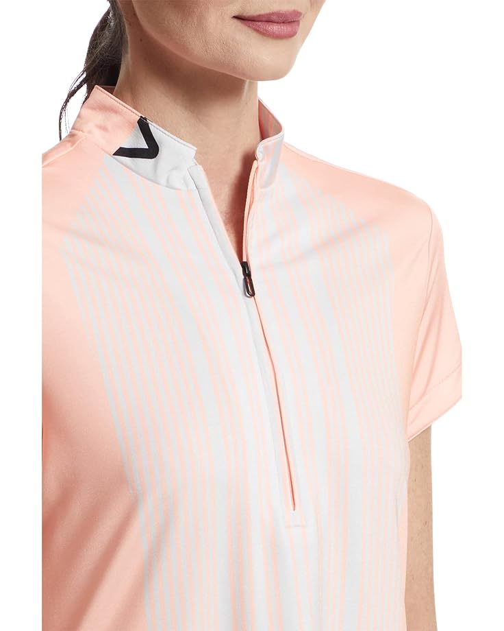 Jamie Sadock Stripe Hype Short Sleeve Top Women's