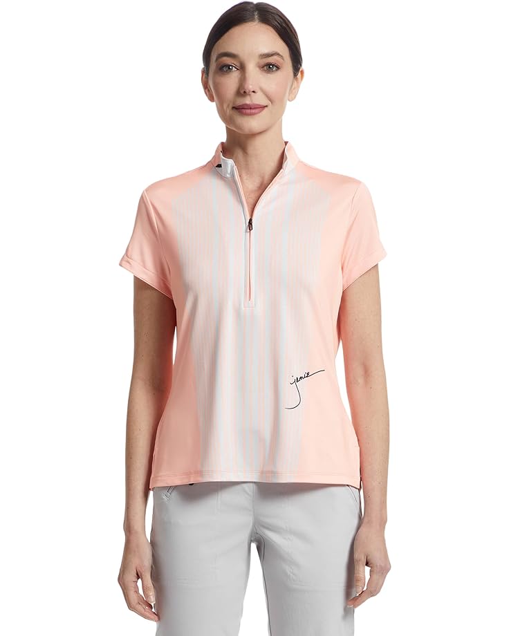 Jamie Sadock Stripe Hype Short Sleeve Top Women's