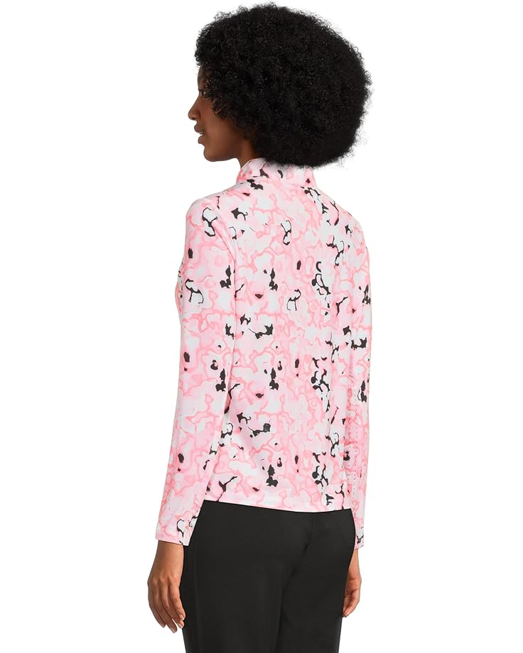 6pm Jamie Sadock Sunsense Dreamscape Print Long Sleeve 1/4 Zip Sun Protection Top Women's