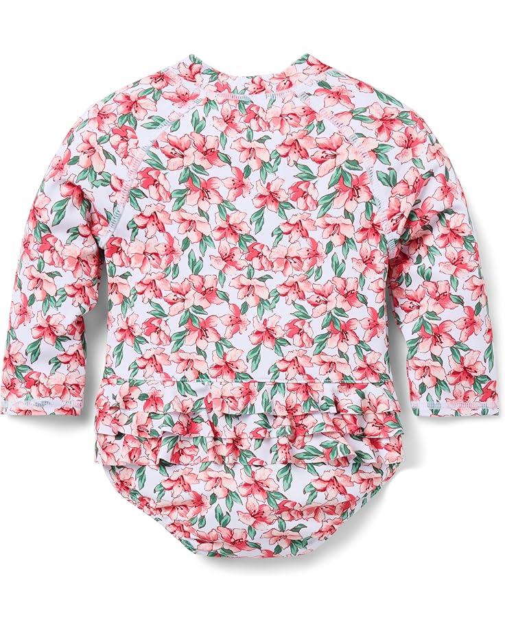 Janie And Jack Baby Girls Floral Rashguard Swim (Infant)