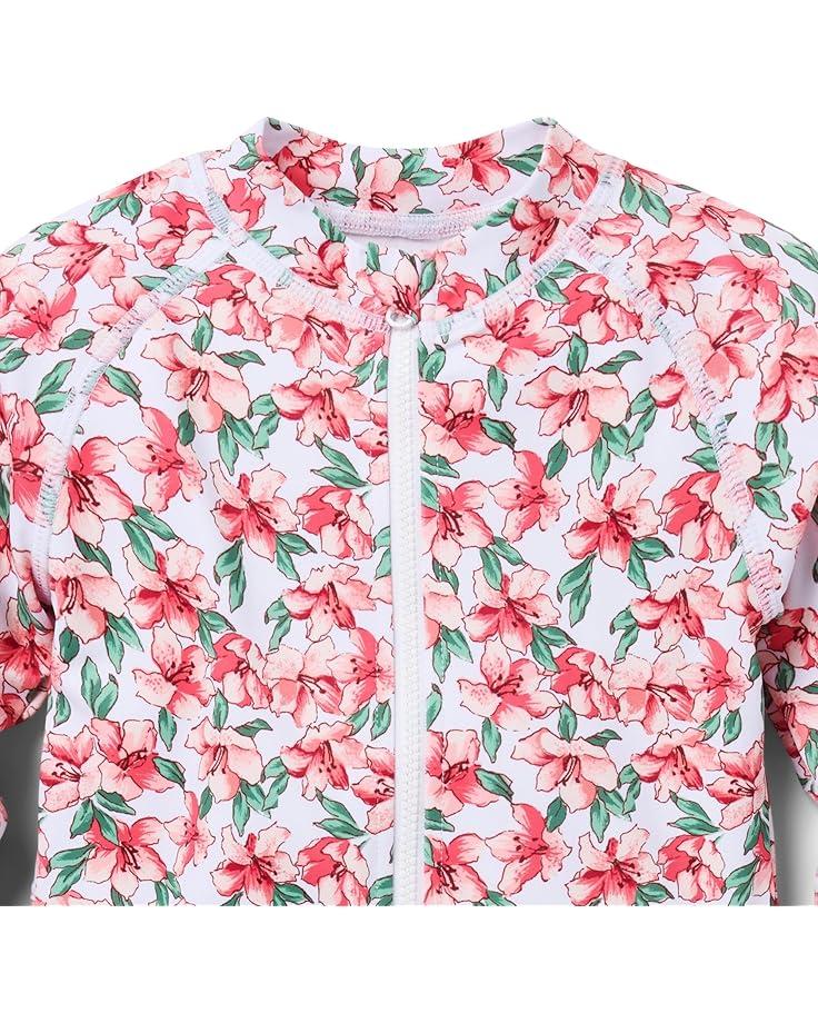 Janie And Jack Baby Girls Floral Rashguard Swim (Infant)