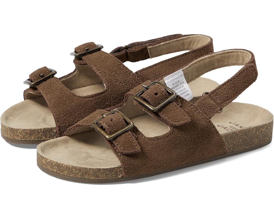 Janie and Jack Boys Brown Sandal (Toddler/Little Kid/Big Kid)