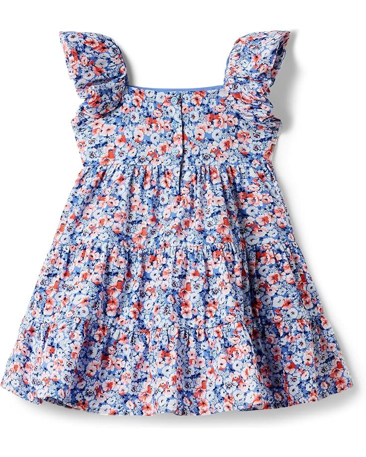 Janie And Jack Girls Ditsy Floral Dress (Toddler/Little Kid/Big Kid)
