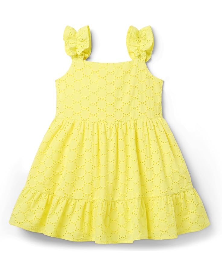 Janie and Jack Girls Eyelet Dress (Toddler/Little Kid/Big Kid)