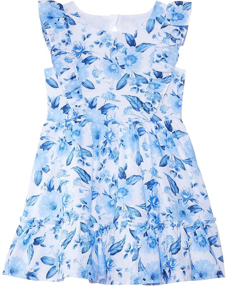 Janie and Jack Girls Floral Eyelet Dress (Toddler/Little Kid/Big Little)