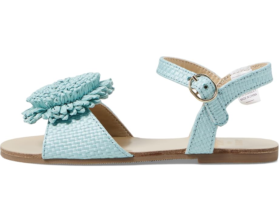 Janie And Jack Girls Straw Sandal (Toddler/Little Kid/Big Kid)