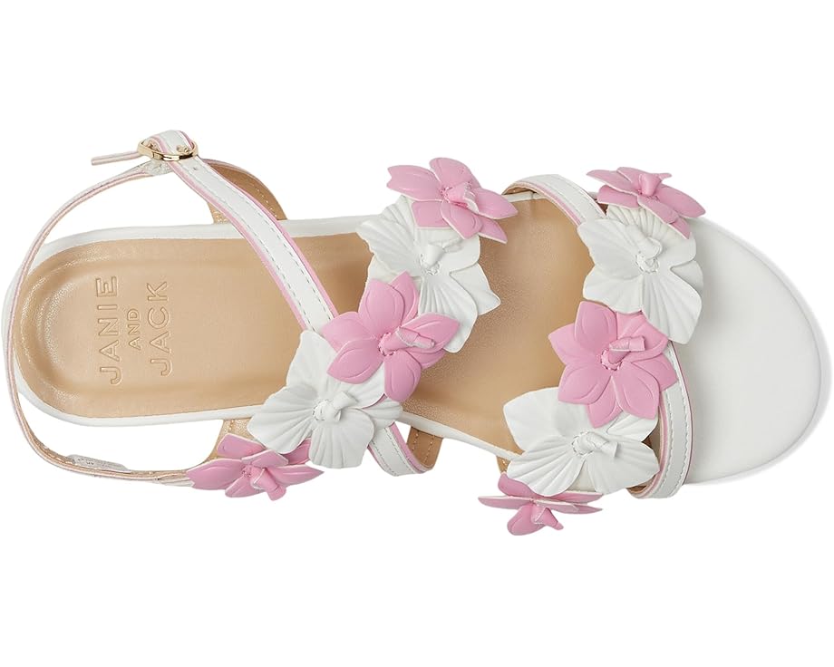 6pm Janie And Jack Multi Floral Sandals (Toddler/Little Kids/Big Kids)