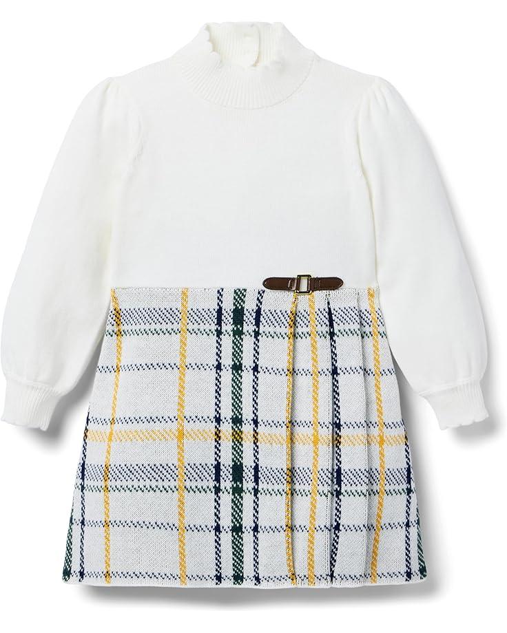 Janie and Jack Plaid Sweater Dress (Toddler/Little Kids/Big Kids)
