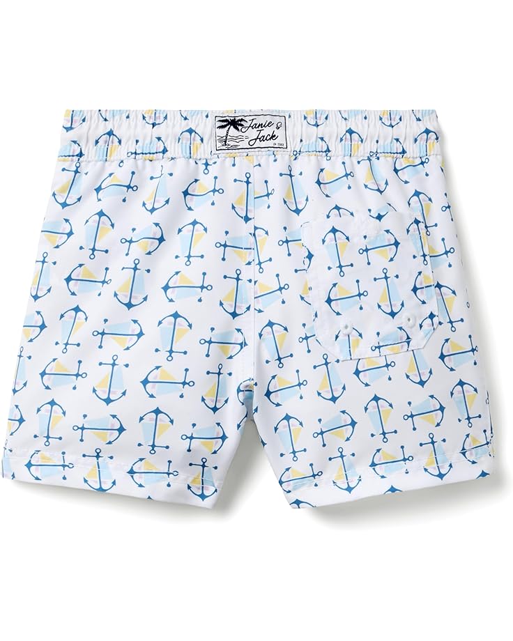 6pm Janie And Jack Printed Swim Trunk (toddler/Little Kid/Big Kid)