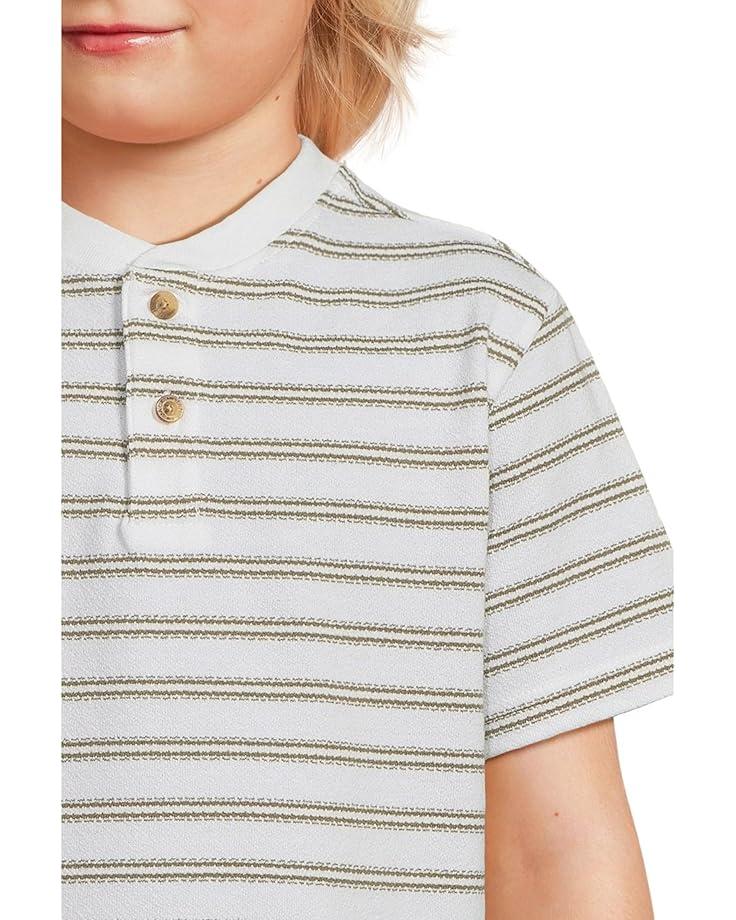 6pm Janie And Jack Stripe Henley Tee (Toddler/Little Kids/Big Kids)