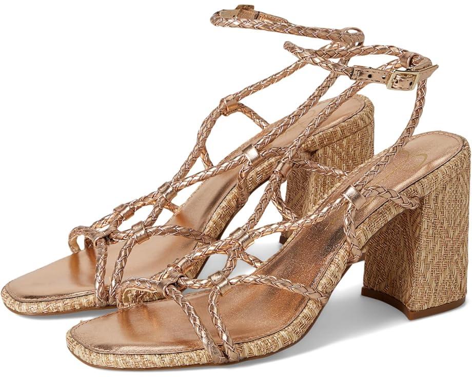 6pm Jessica Simpson Azimma Braided Block Heel Sandals Women's