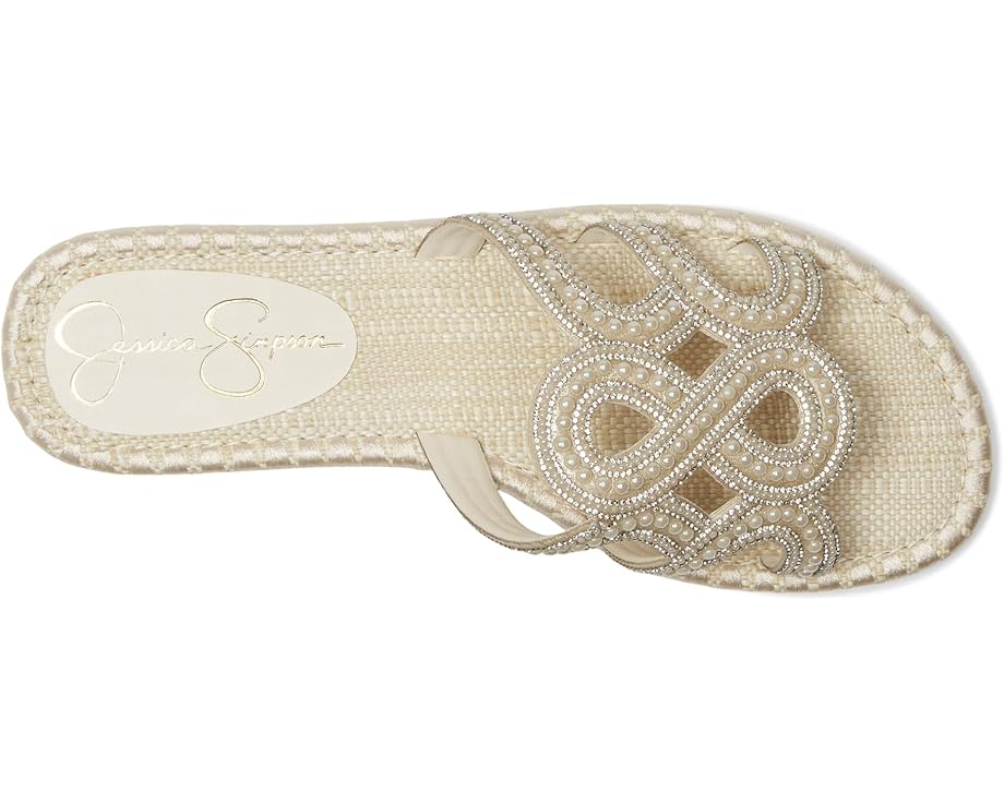 6pm Jessica Simpson Bria Flat Woven Sandals Women's