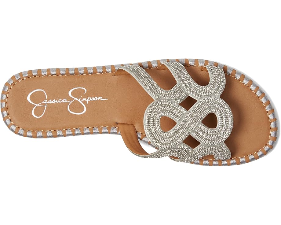 6pm Jessica Simpson Bria Flat Woven Sandals Women's