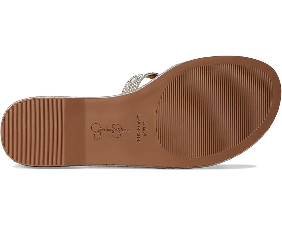 6pm Jessica Simpson Bria Flat Woven Sandals Women's
