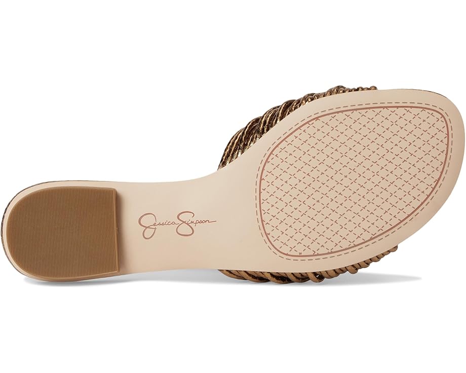 6pm Jessica Simpson Dydra Knotted Flat Sandals Women's