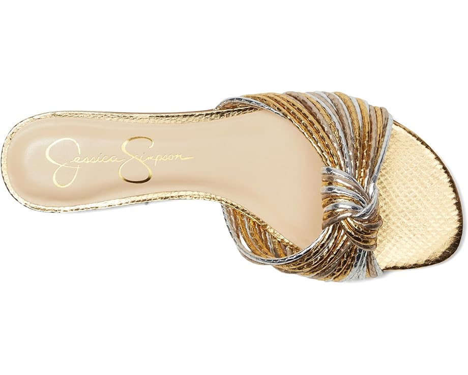 6pm Jessica Simpson Dydra Knotted Flat Sandals Women's