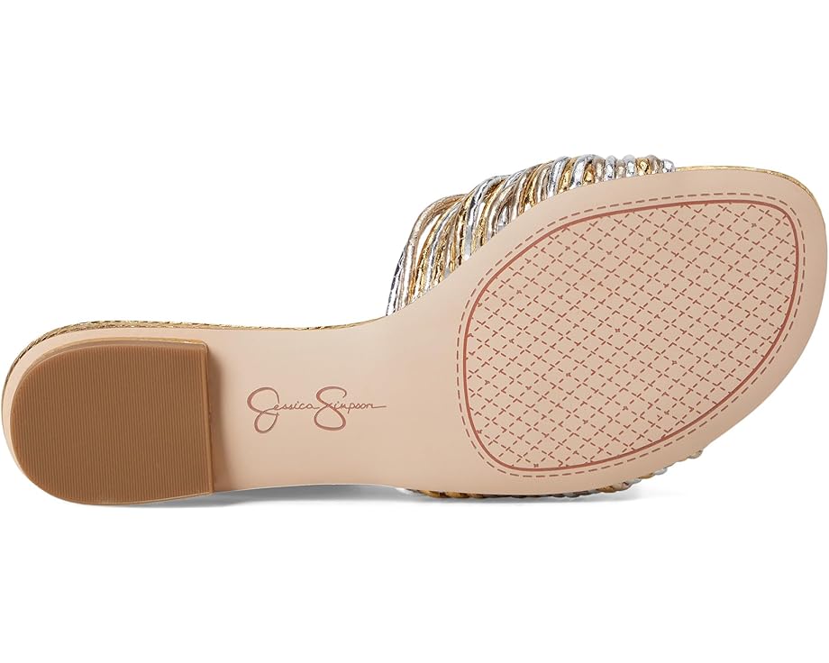6pm Jessica Simpson Dydra Knotted Flat Sandals Women's