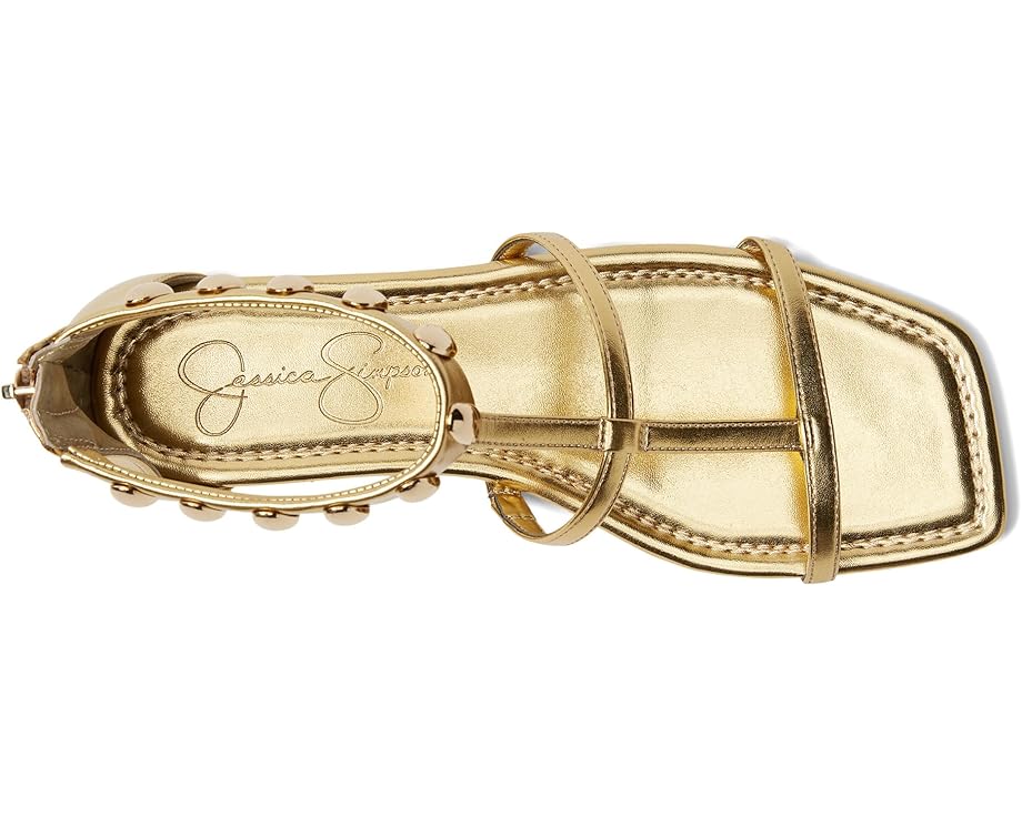 6pm Jessica Simpson Elusta Studded T-strap Sandals Women's