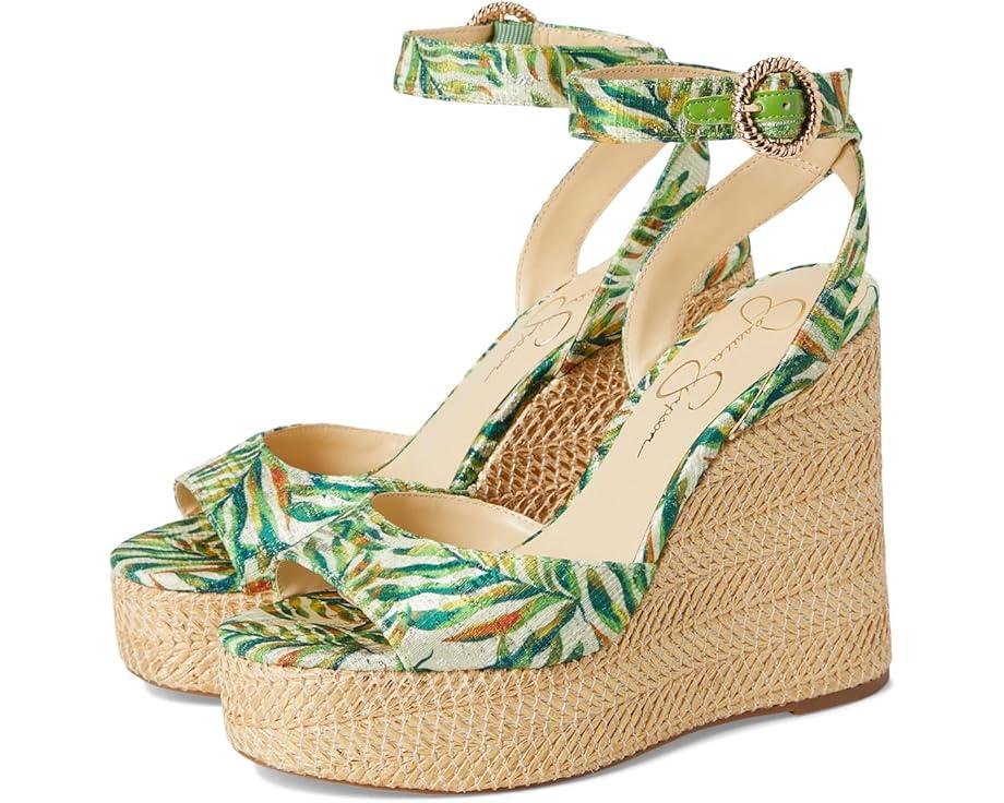 6pm Jessica Simpson Kamindi Espadrille Wedge Women's