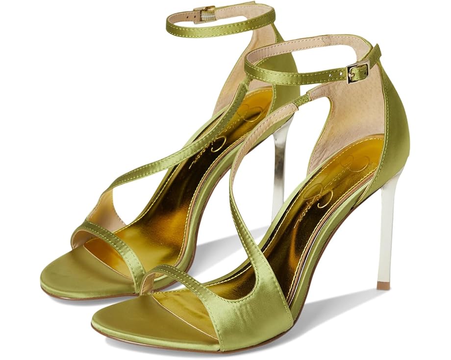 6pm Jessica Simpson Qamille Asymmetrical High Heel Sandals Women's