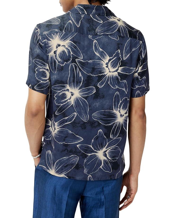 6pm John Varvatos Dan Camp Collar Shirt W792S25 Men's