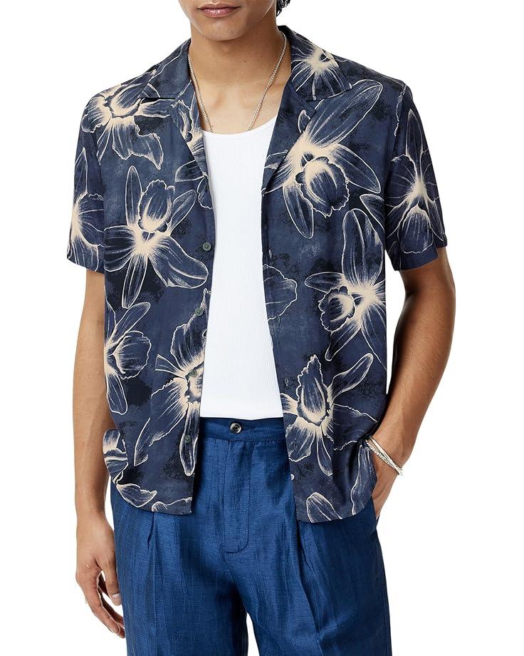 6pm John Varvatos Dan Camp Collar Shirt W792S25 Men's